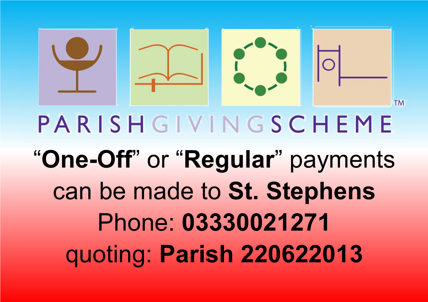 St. Stephen's Church Hightown - Parish Giving Scheme